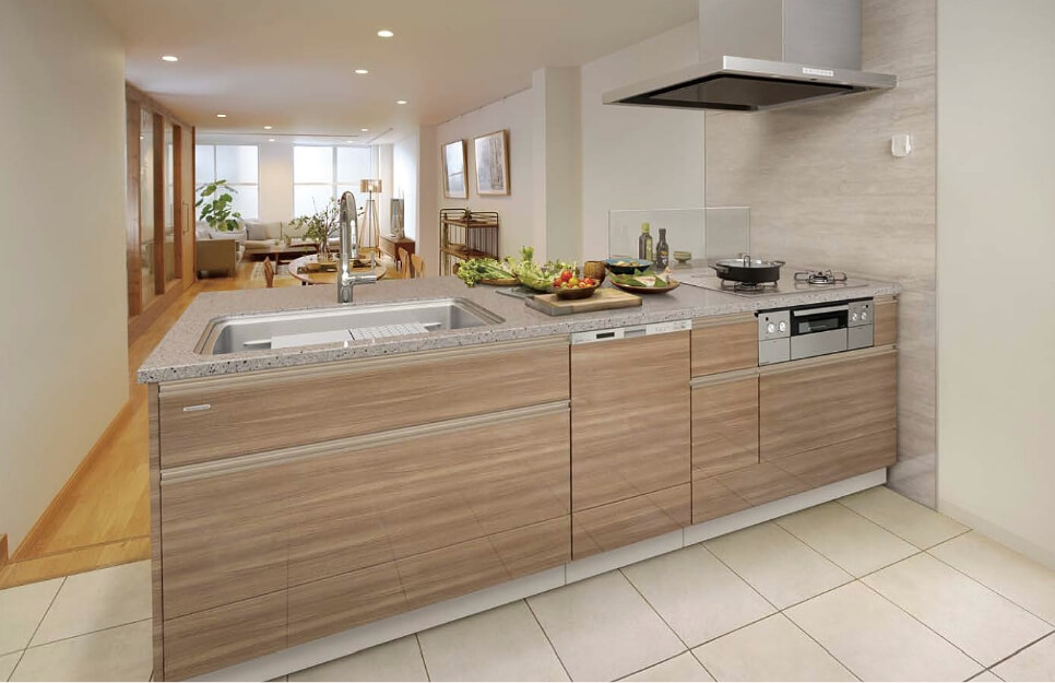 フルフラットキッチン