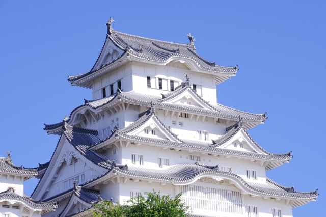 漆喰塗りの外壁 〜姫路城〜