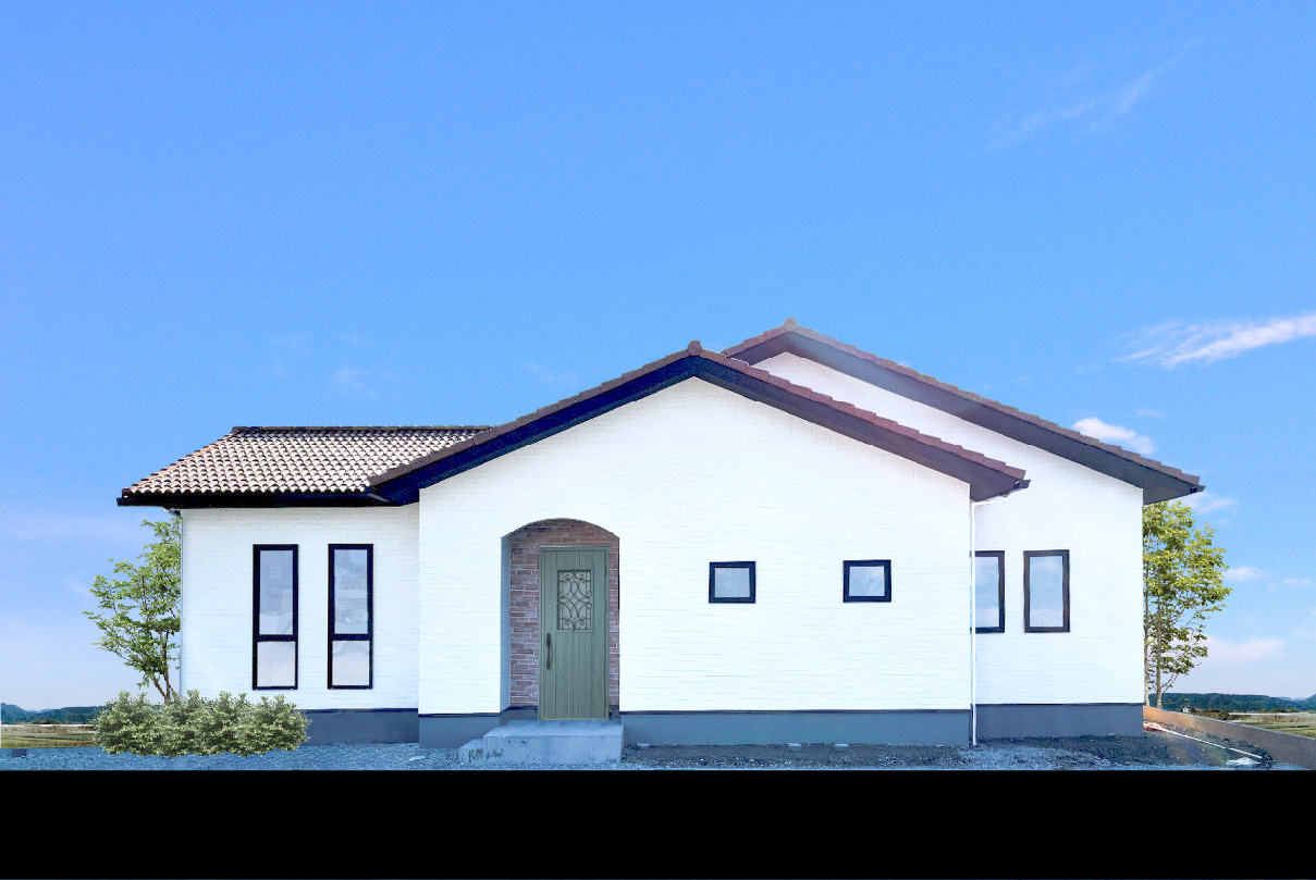 【完成お披露目会＠稲美町】収納上手でスッキリ暮らす平屋建。三角屋根がかわいらしい住まい