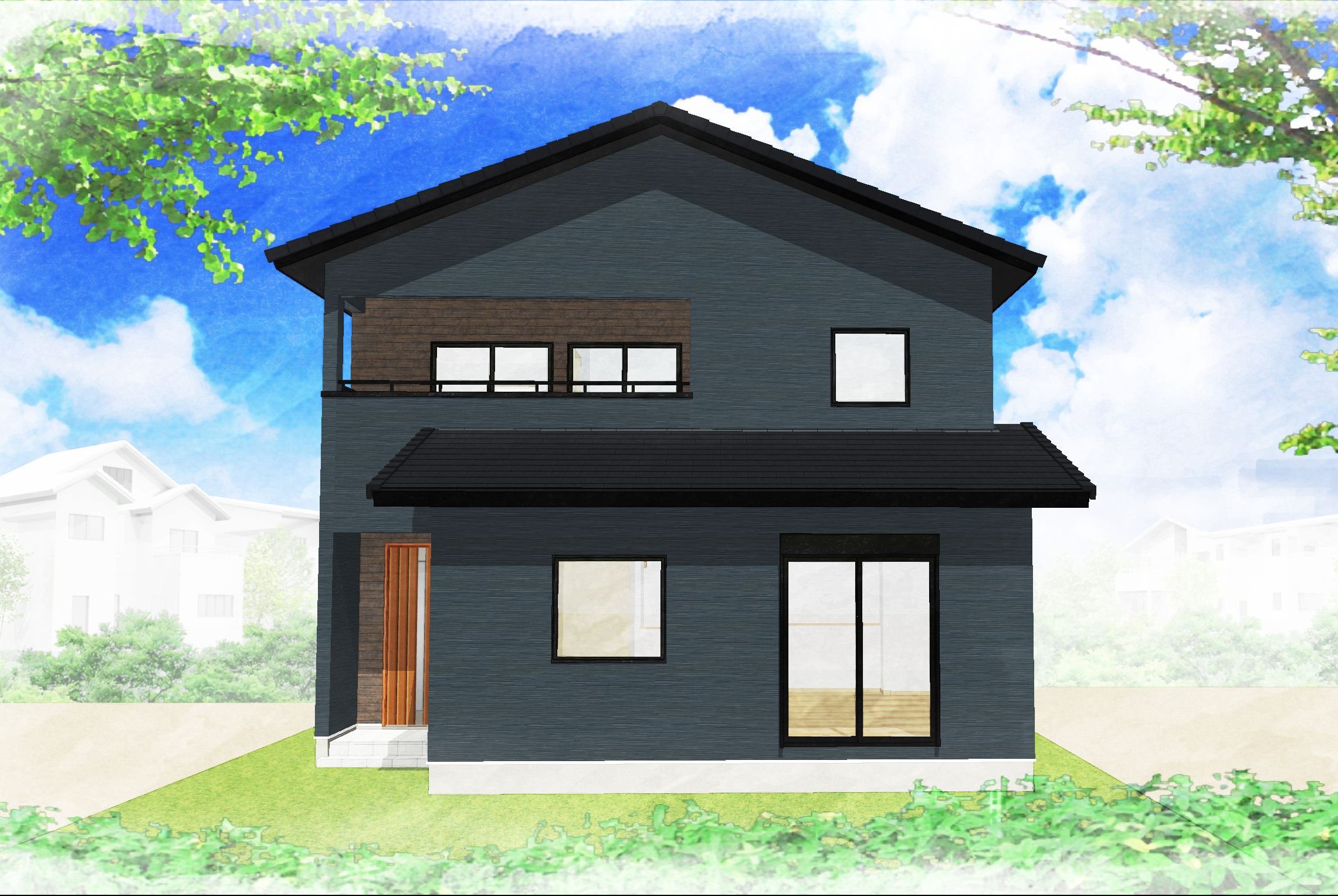 【オーナーハウス見学会＠小野市】１００坪の土地を有効活用した庭をタノシムお家