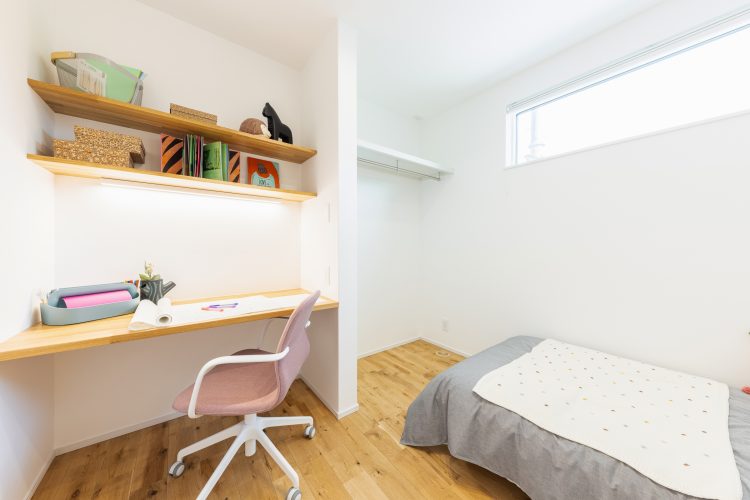 お子さまの成長に合わせてアレンジできる子供部屋