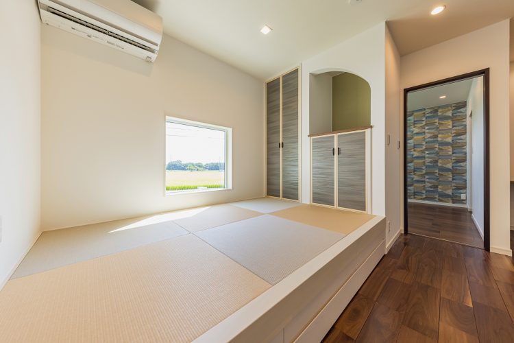 工夫された収納スペースとは