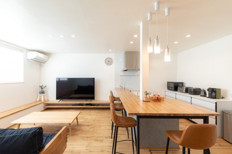 大勢の客人が賑わえる開放感ある空間に!