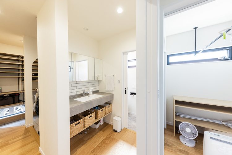 家事が楽になる生活動線を!