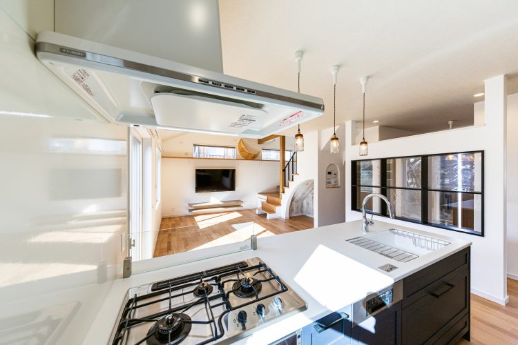 日々の調理も楽しくできる機能性バツグンのキッチンをご紹介