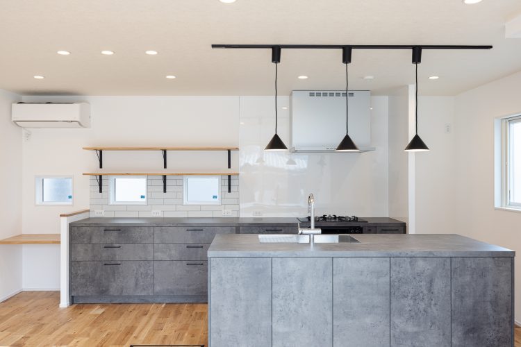 注文住宅のキッチン画像