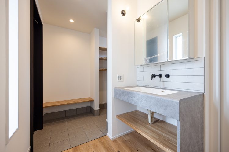 シンプルに描かれた動線