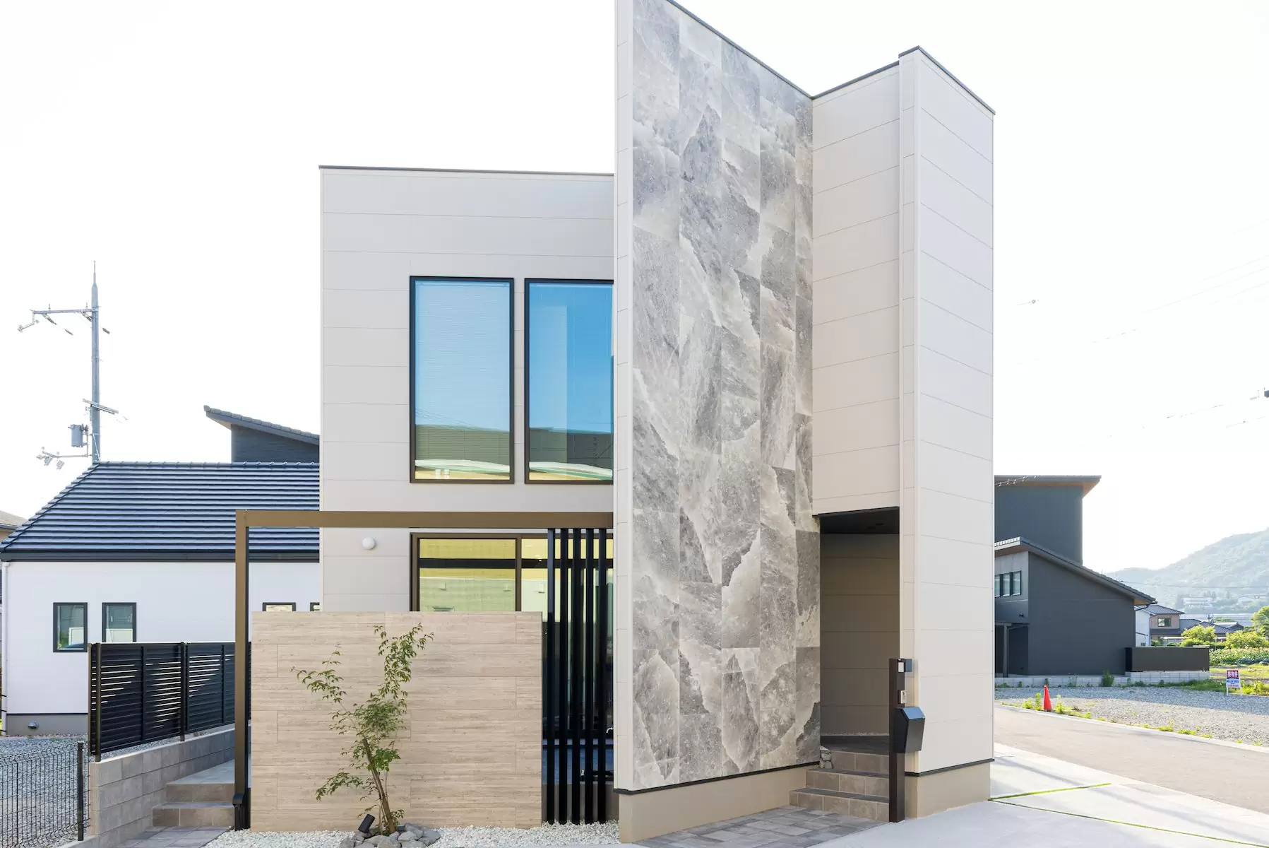 北野モデルハウスReframeの外観