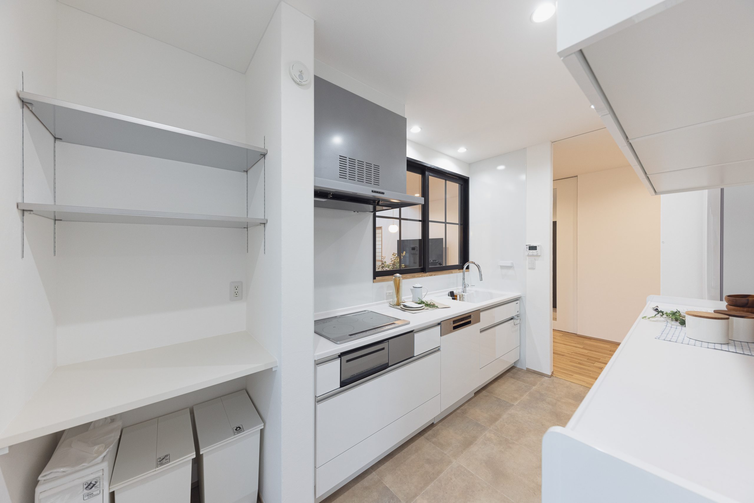 綺麗を保てるキッチンスペース