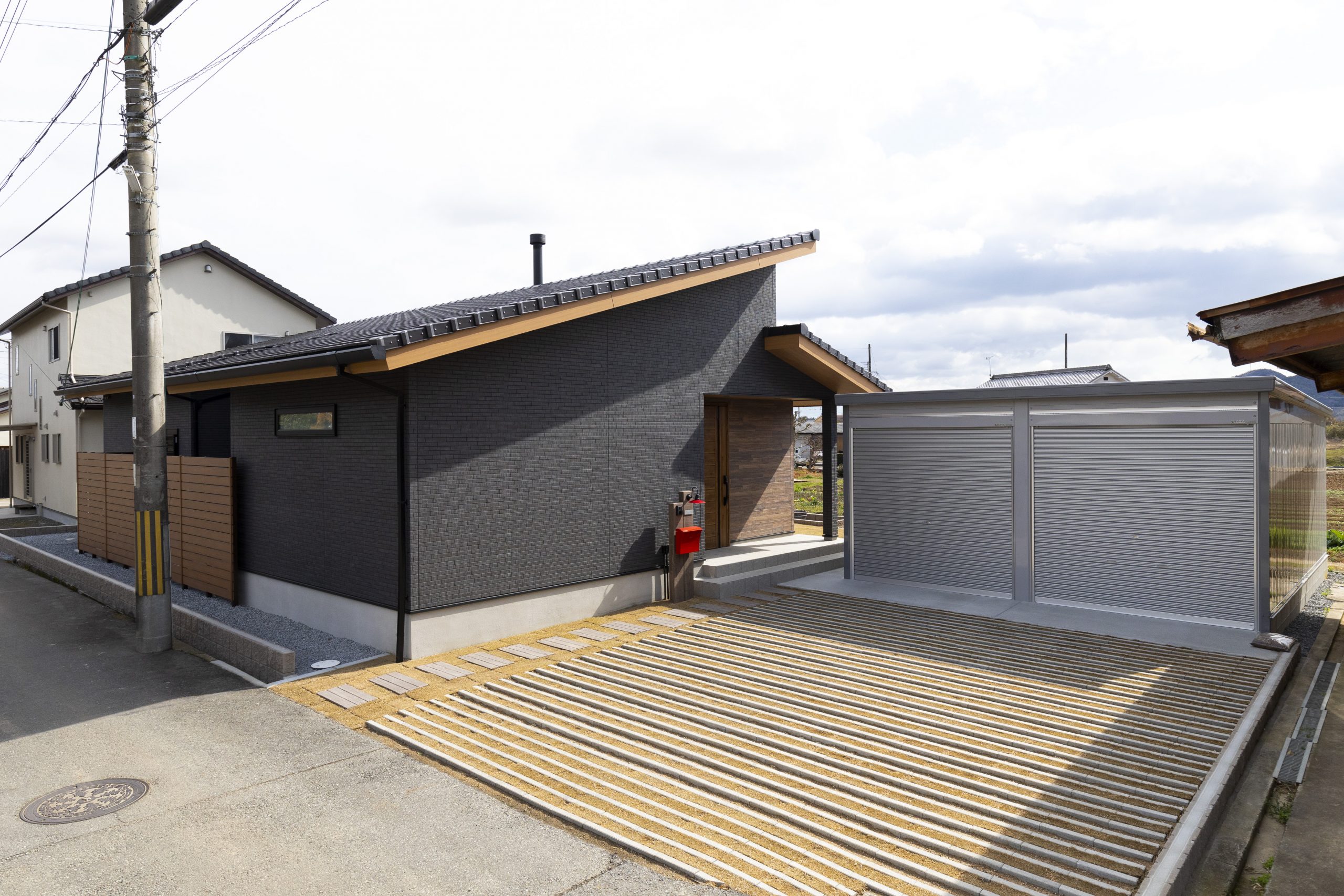 憩いの空間を実現した平屋