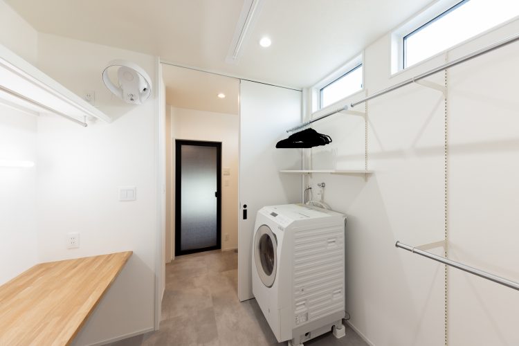 家事が楽しくなるランドリールーム