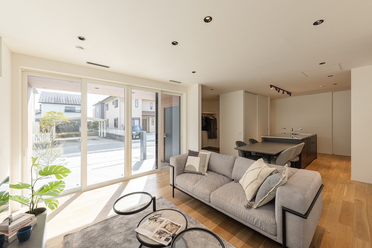 平屋で穏やかに暮らす