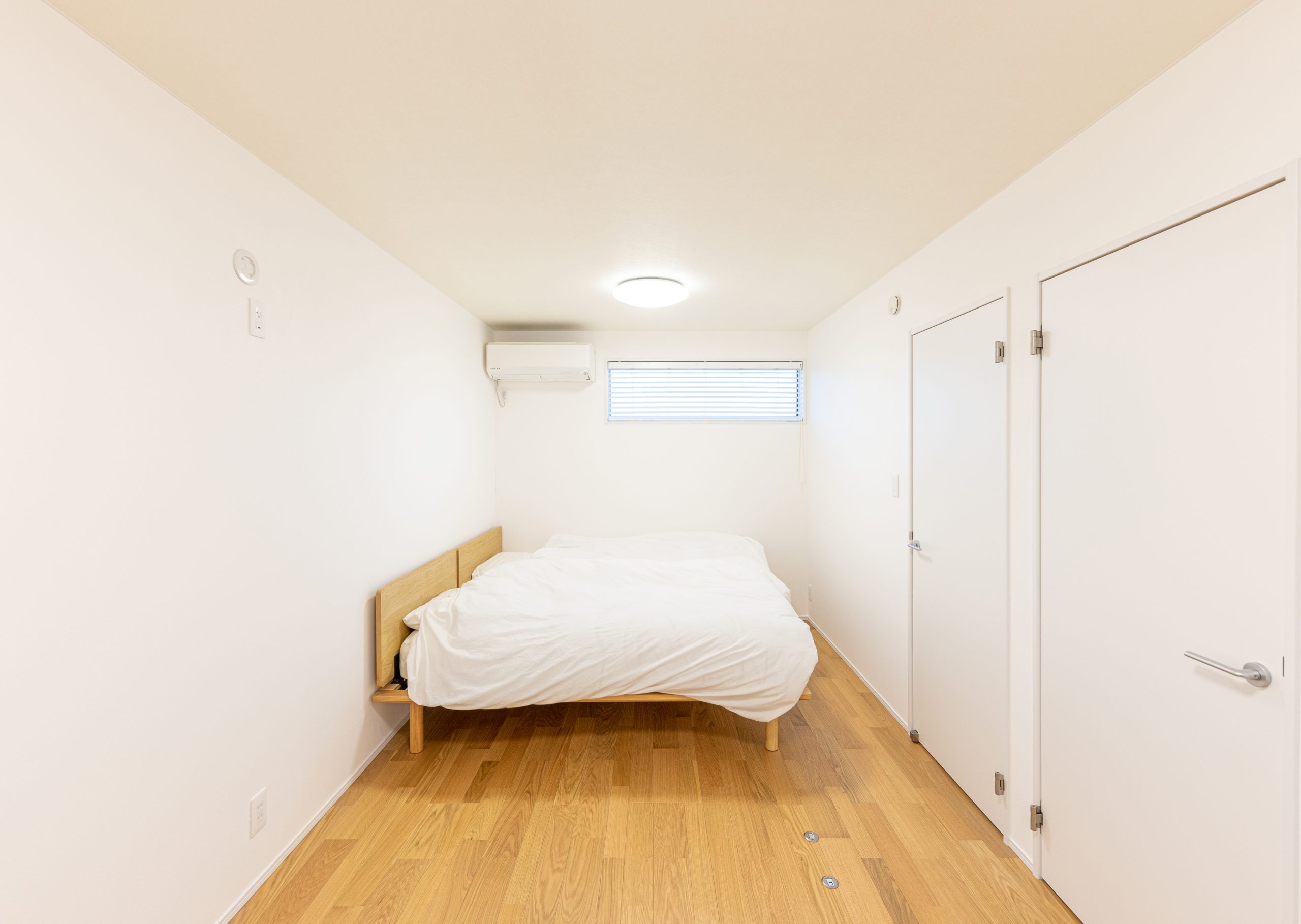 自由にアレンジできる、家族想いの寝室間取り